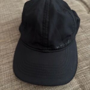 Mission, unisex black cap, cooling technology